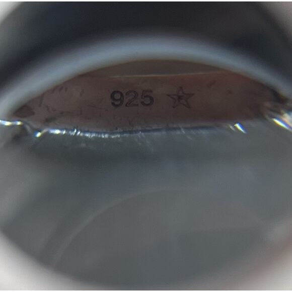 Sterling Silver 925 Hoop Earrings Hinged Latch Back Textured Starburst Dainty - Picture 6 of 11